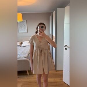 Shein Tan Mini Dress, Size S